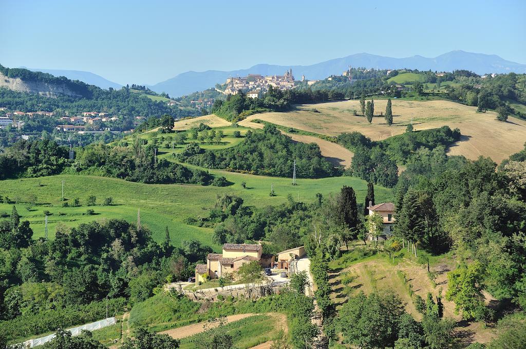 Country House Ca' Vernaccia Pension Urbino Buitenkant foto